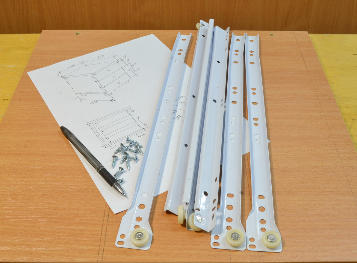 Corredera blanca 12 in