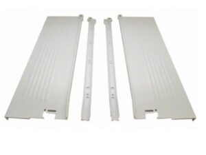 Corredera Blum METABOX 20 in de largo x 3-3/8 in de alto color blanco - 320M5000C15