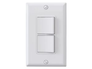 Switch doble blanco