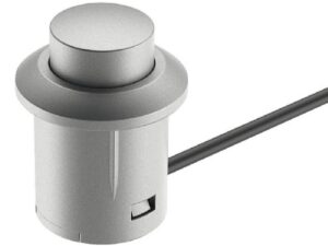 Switch push on/off Loox gris - 833.89.107