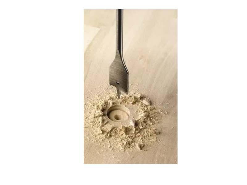 Barrena de paleta 1/4 in