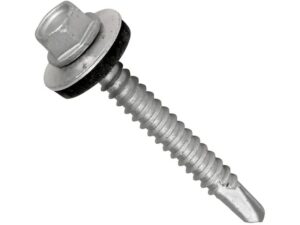 Tornillo Tek para techos #8 x 3/4 in con goma