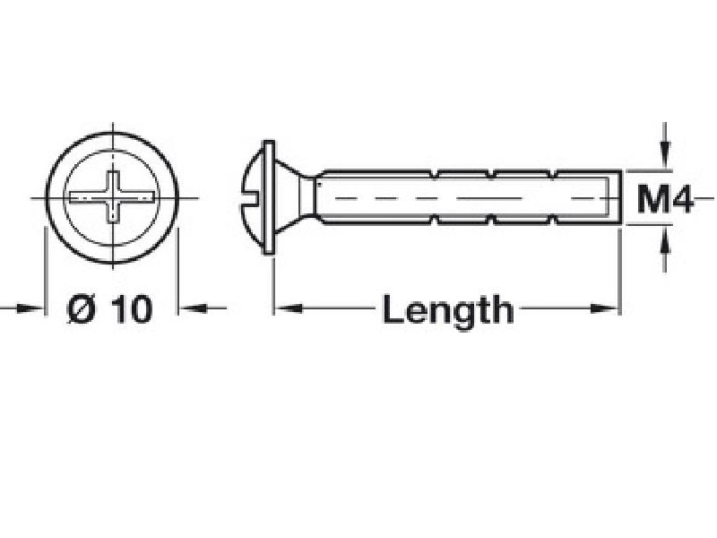 Tornillo para cortar - 022.45.887