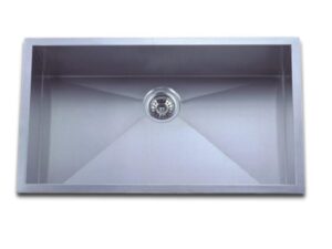 Fregadero Luxury undermount sencillo cuadrado 23 in x 18 in