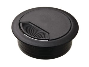 Pasacables decorativo (cable grommet) negro 60 mm - 2-3/8 in - 429.99.324