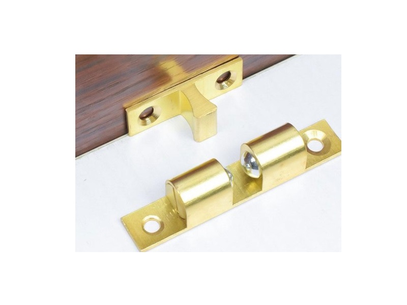 Pestillo de bolas de bronce con ajuste de presión 60 mm - 244.16.016