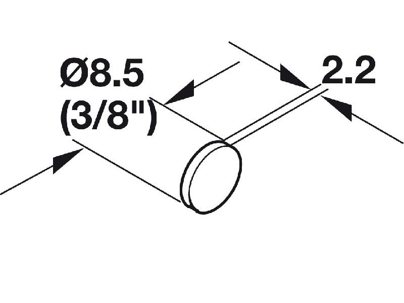 Bumpers transparentes, hoja de 144 piezas - 356.21.428