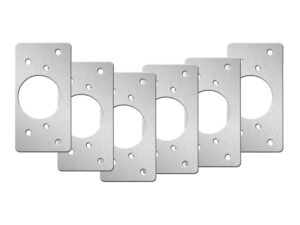 Placa para reparar gozne, parte del gozne, por unidad