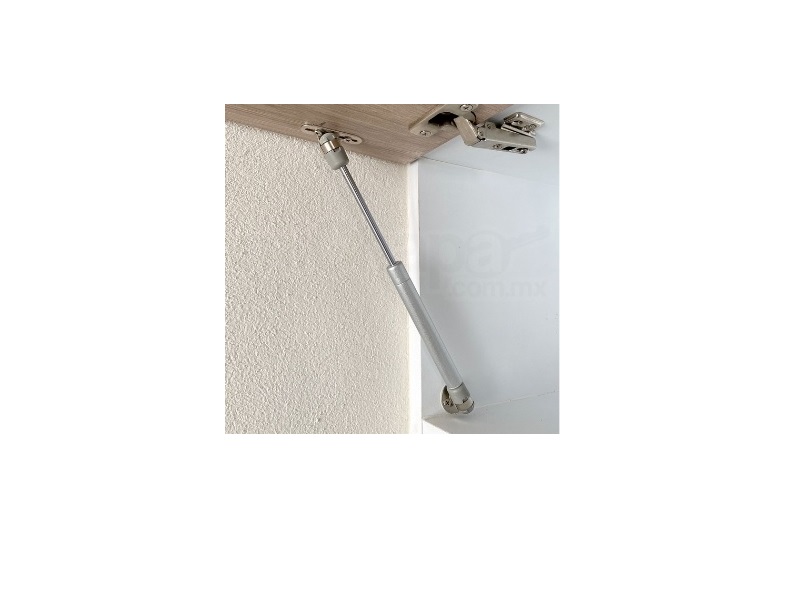 Pistón de gas para puertas de madera, PVC o aluminio, 100N