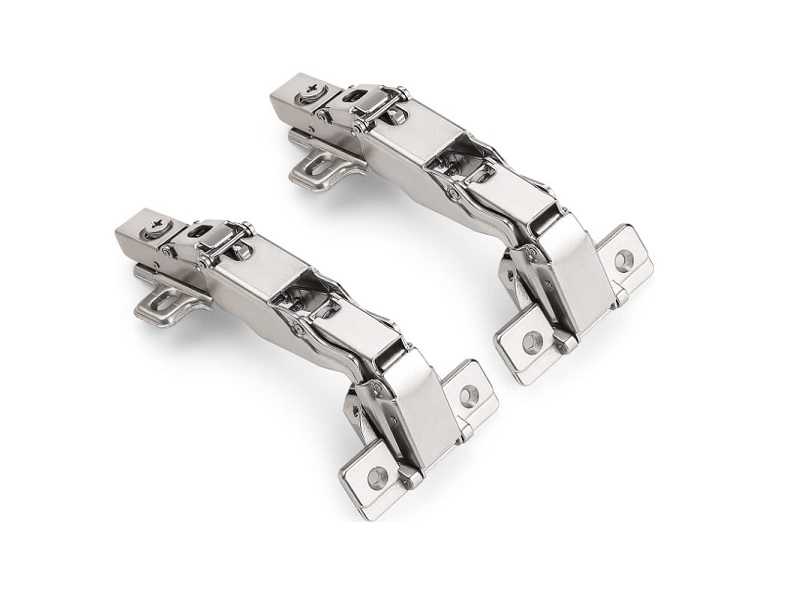 Gozne 180 grados regular clip on con base, un par