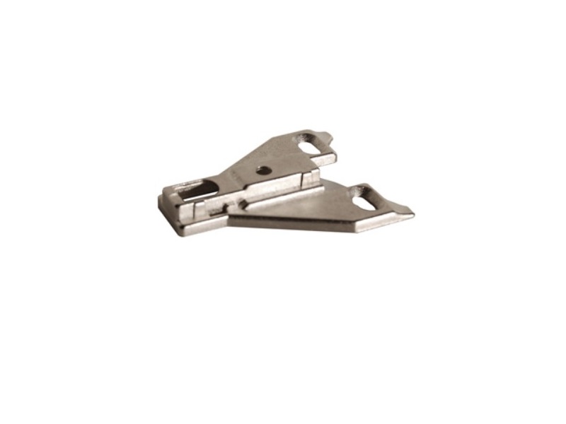 Gozne 180 grados regular clip on con base de avión, un par