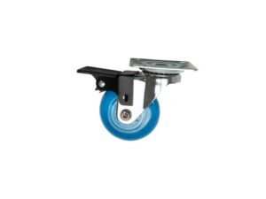 Rueda Emma color azul 100 mm - CAS-01-100-BLUE