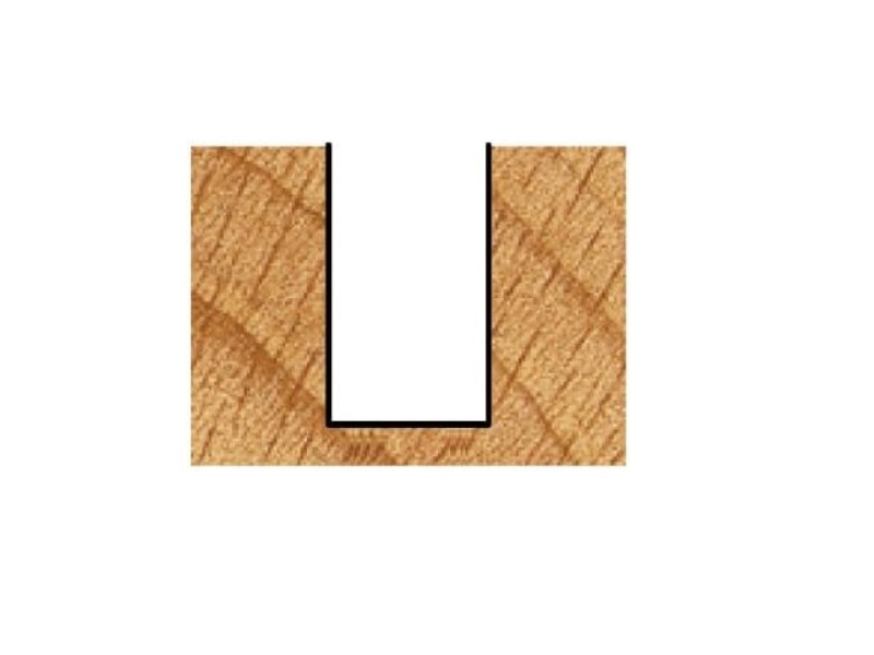 CMT 81115 Contractor Straight Bit, 3/8-inch Diameter, 1/4-inch Shank