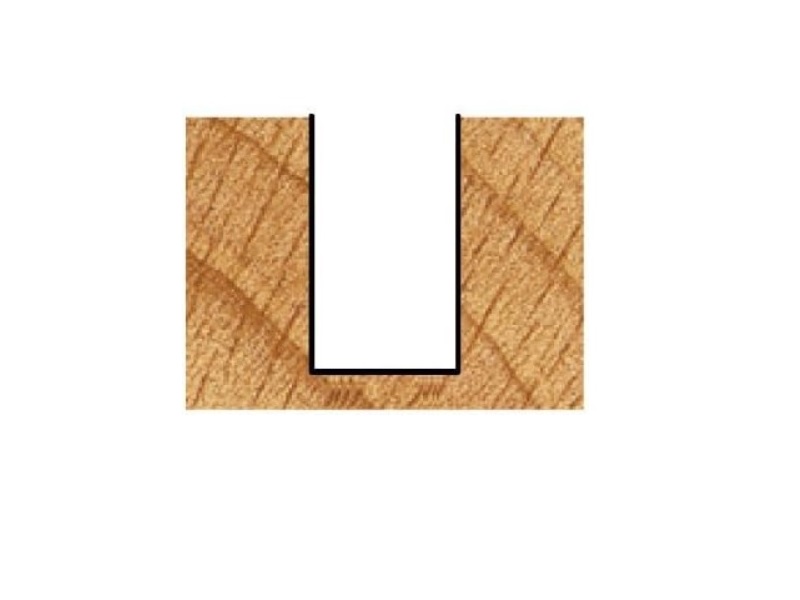 CMT 81119 Contractor Straight Bit, 1/2-inch Diameter, 1/4-inch Shank