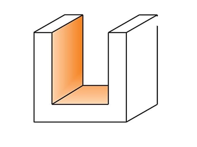 CMT 191.001.11 Solid Carbide Upcut Spiral Bit, 1/8-Inch Diameter by 2-Inch Length, 1/4-Inch Shank,Silver