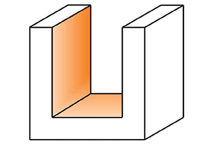 CMT 191.005.11 Solid Carbide Upcut Spiral Bit, 3/16-Inch Diameter by 2-Inch Length, 1/4-Inch Shank