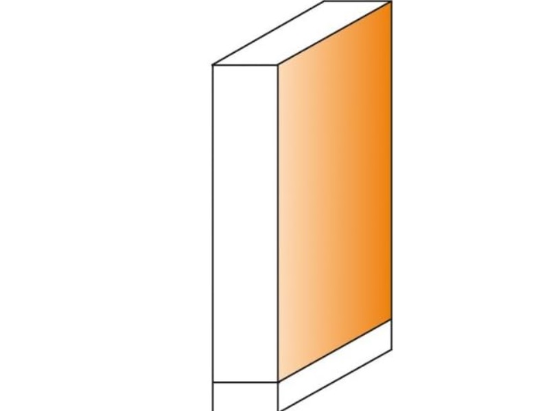 CMT 806.690.11 Super-Duty Flush Trim Bit, 1/2-Inch Shank, 2-Inch Cutting Length, Carbide-Tipped