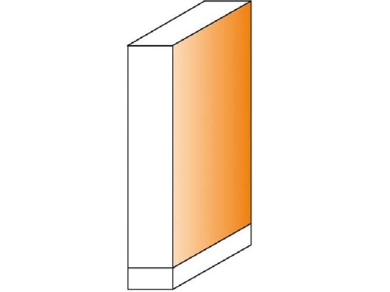 CMT 806.691.11 Super-Duty Flush Trim Bit, 1/2-Inch Shank, 1-Inch Cutting Length, Carbide-Tipped