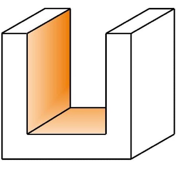 CMT 811.660.11 Straight Bit, 1/2-Inch Shank, 5/8-Inch Diameter
