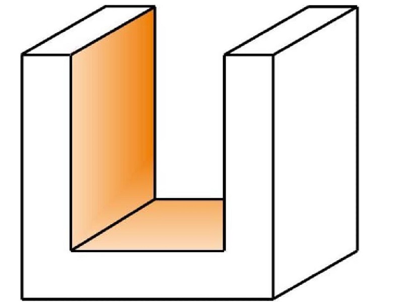 CMT 811.690.11 Straight Bit, 1/2-Inch Shank, 3/4-Inch Diameter, Carbide-Tipped