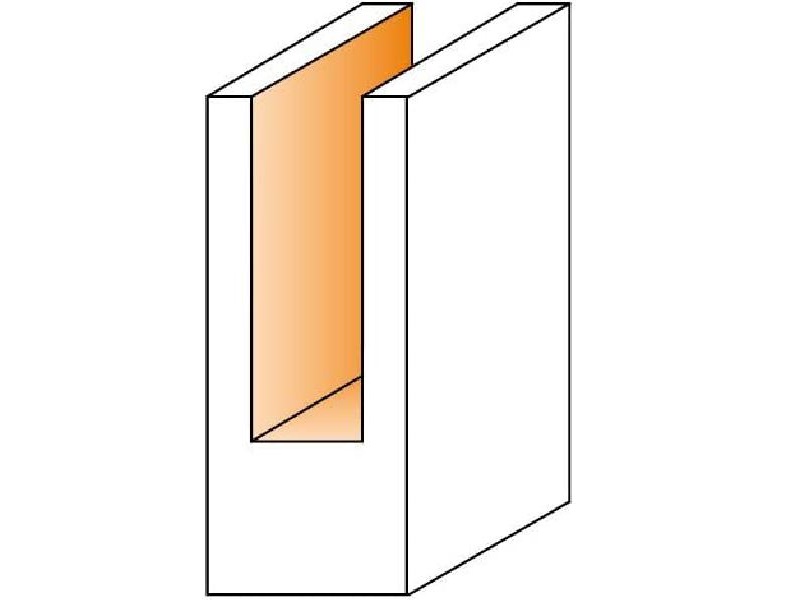 CMT 812.595.11, Straight Bit, 1/2-Inch Shank, 3/8-Inch Diameter