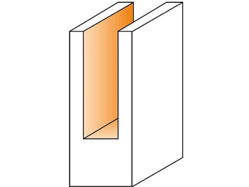 CMT 812.627.11, Straight Bit, 1/2-Inch Shank, 1/2-Inch Diameter