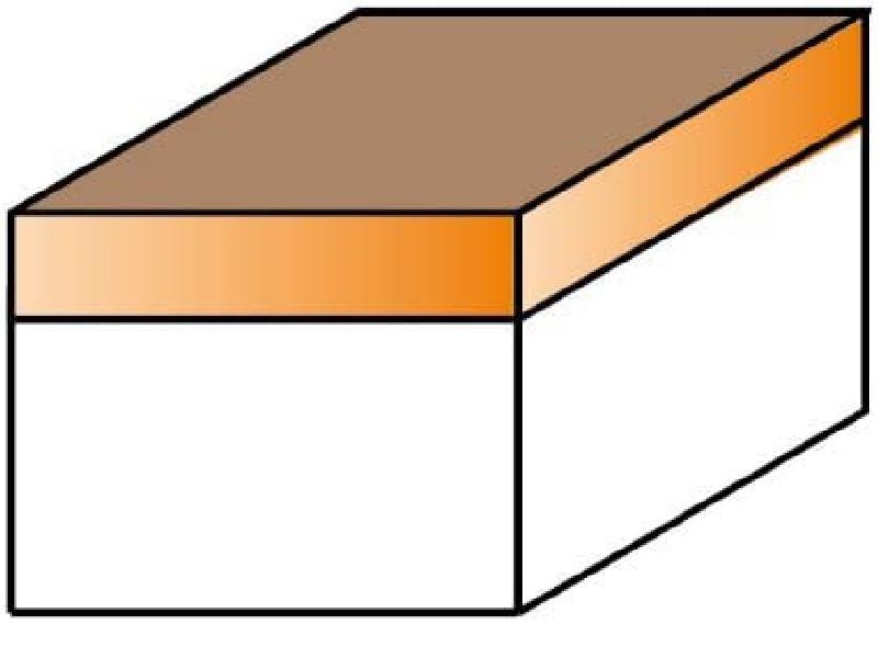 CMT 842.095.11 Solid Carbide Trimmer Bit with 1/4-Inch Diameter with 1/4-Inch Shank