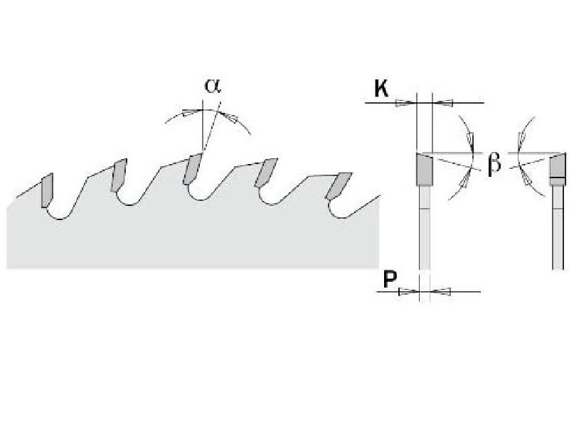 CMT K06010 ITK Contractor Finish & Plywood Saw Blade, 10 X 60 Teeth, 10° Atb With 5/8-Inch Bore