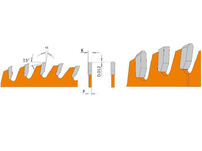 CMT P10060 ITK Plus Finish Saw Blade, 10-Inch x 60 Teeth, 10° ATB+Shear with 5/8-Inch bore