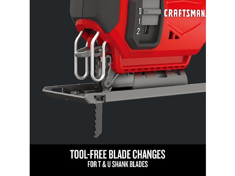 Kit de sierra caladora inalámbrica V20 Craftsman (incluye 1 batería) - CMCS600D1