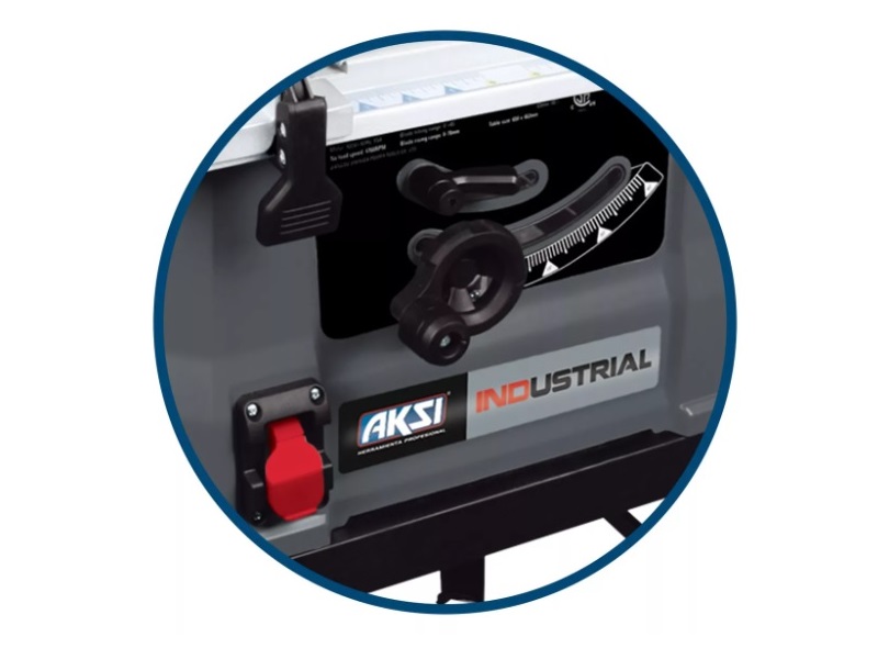 Sierra de mesa 10 in, 2.4 HP, 1800 W AKSI - 197401