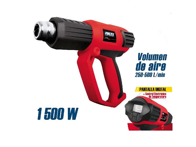 Blower pistola de calor 1500 W AKSI - 190601