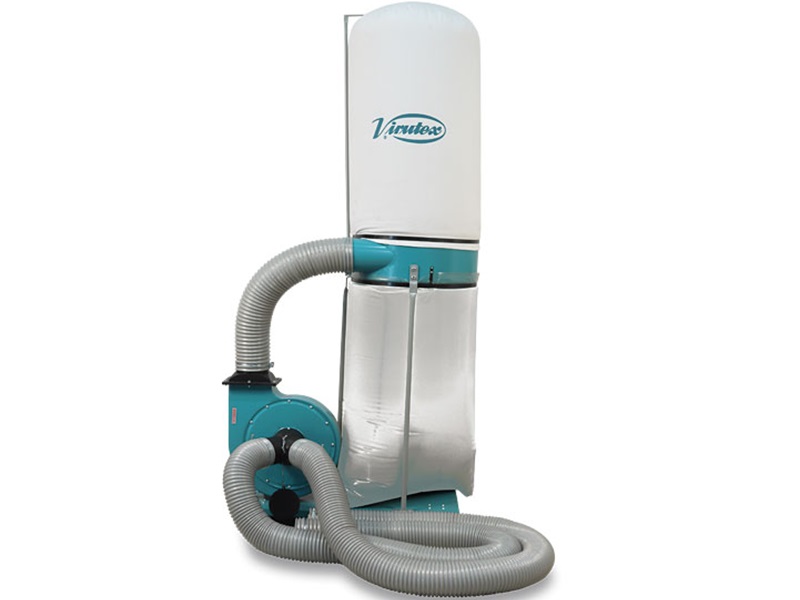 Máquina de edge banding Virutex 220V trifásica - EB140 + dust collector 230V - AS800