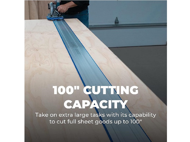 Guía de corte de 100 in con carrito para sierra circular Kreg® Accu-Cut™ XL - KMA3700