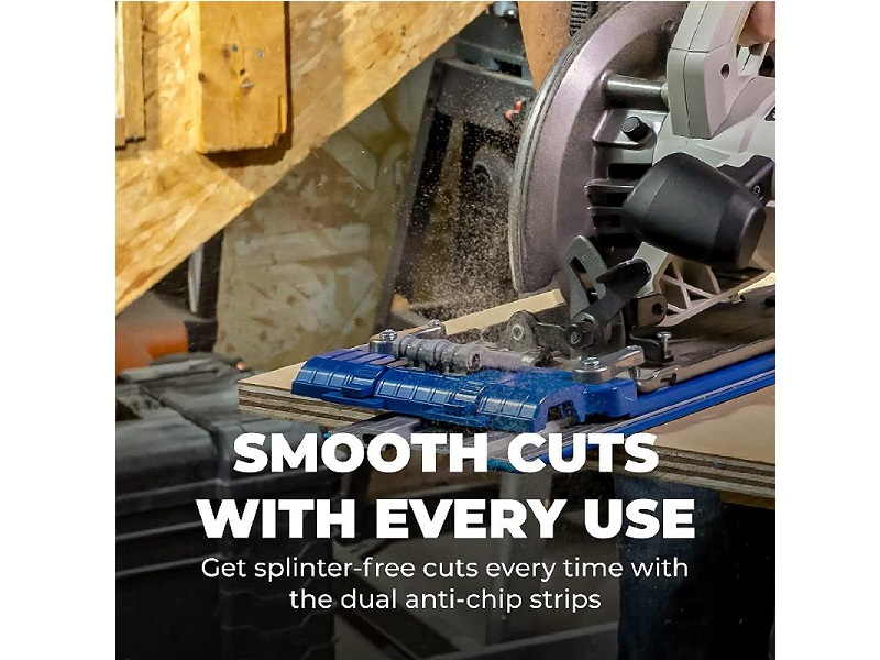 Guía de corte de 100 in con carrito para sierra circular Kreg® Accu-Cut™ XL - KMA3700