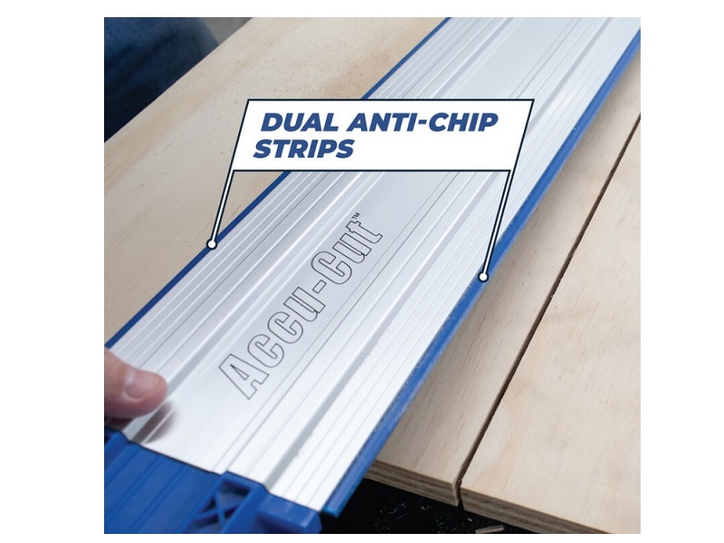 Guía de corte de 50 in con carrito para sierra circular Kreg® Accu-Cut™