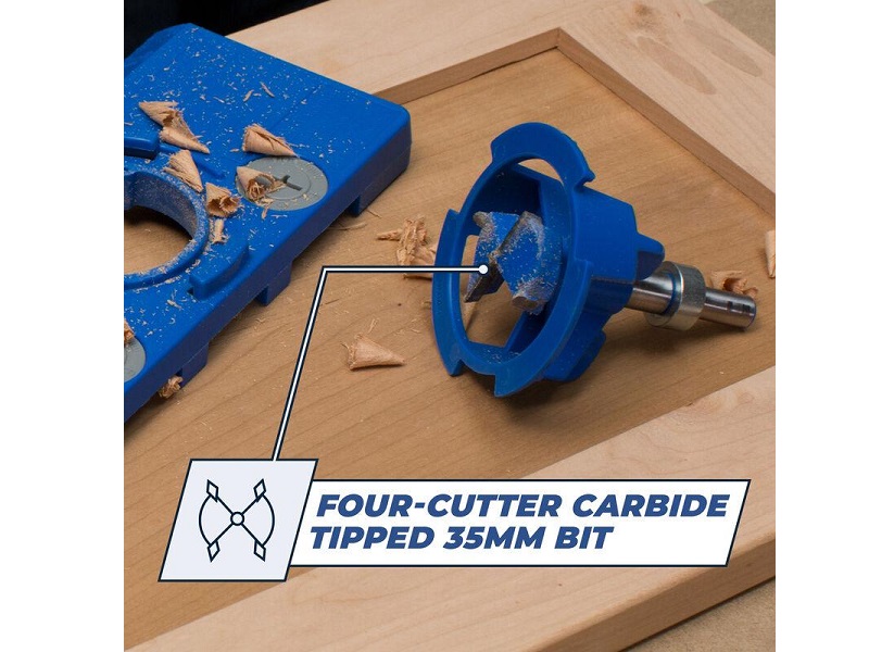 Plantilla para instalar goznes Kreg® - KHI-HINGE