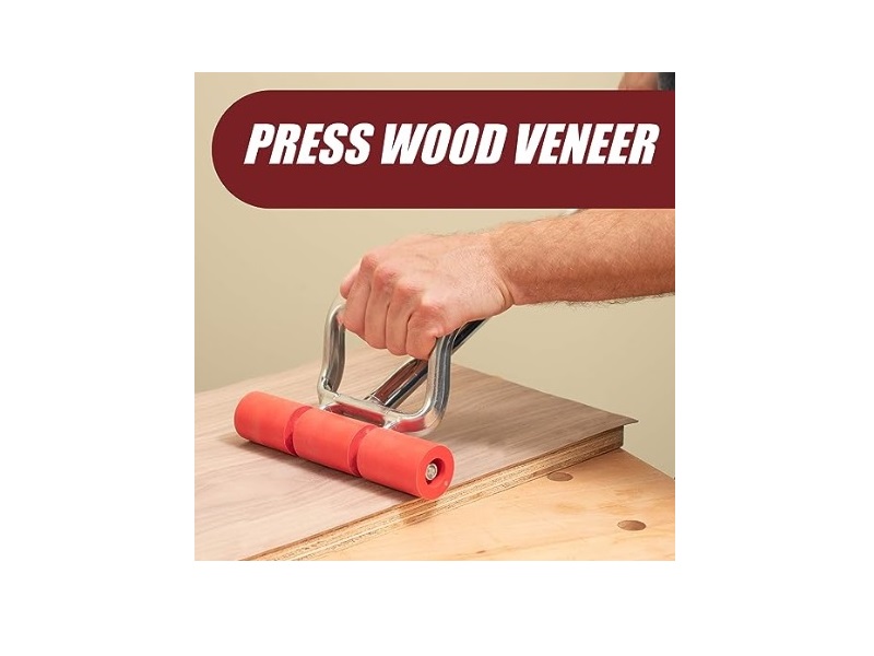 Rolo para laminado J-Roller 7-1/2 in de ancho y handle extensible de 17 in a 27 in