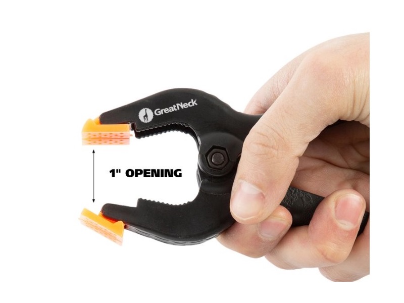 Prensa Nylon Spring Clamp de 1 in GreatNeck - 930B