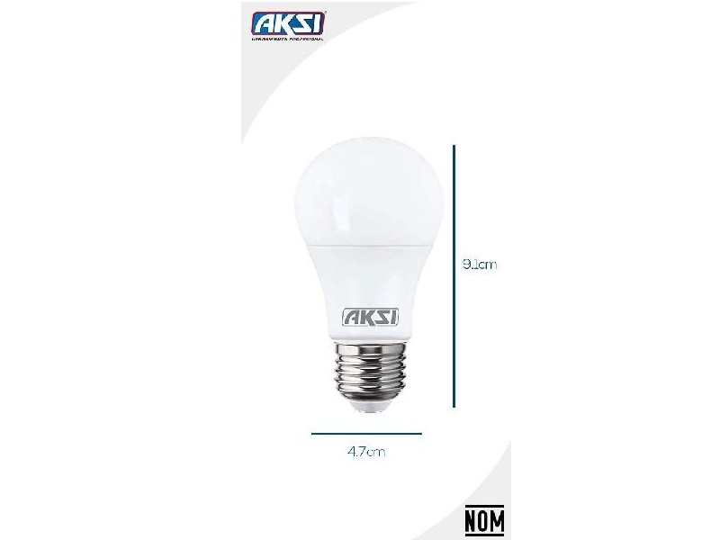 Bombilla LED de rosca A15, 4W, luz blanca marca AKSI - 115523