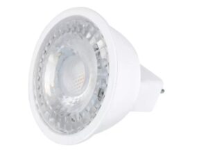 Bombilla LED para spotlight MR16, 7W, GU5.3, 127V, luz cálida marca AKSI - 121053