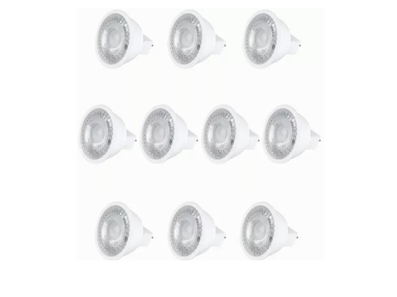 Bombilla LED para spotlight MR16, 7W, GU5.3, 127V, luz cálida marca AKSI - 121053