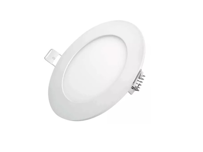 Lámpara empotrable circular LED, línea eco, 12W, luz cálida 2700K marca AKSI - 117915