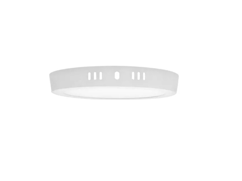 Lámpara sobrepuesta circular LED, línea eco, 6W, luz blanca 6500K marca AKSI - 117962