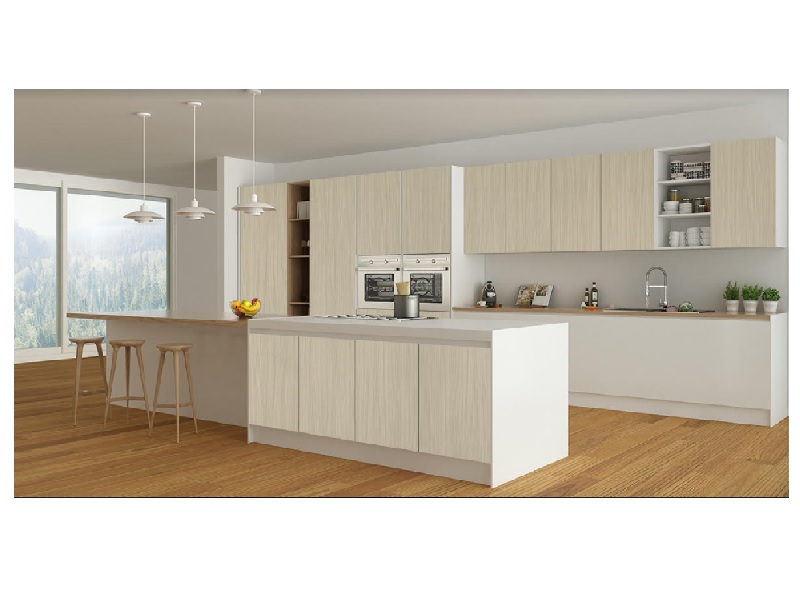 Laminado Greenlam 9603-65 - Appease Elm - Textura - 4x8 - Postformable - con film protector