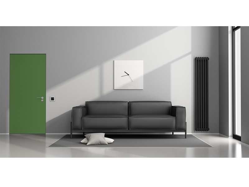 Laminado Greenlam 245-65 - Dark Green - Textura - 4x8 - No postformable - con film protector