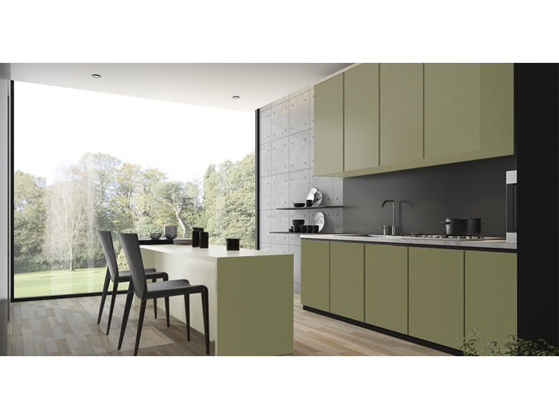 Laminado Greenlam 274-65 - Pine nut - Textura - 4x8 - No postformable - con film protector