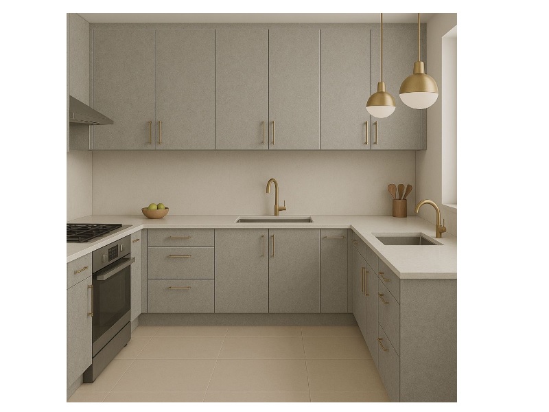 Laminado Greenlam para tope 5918-64 - Amber Marbella - Textura - 30x12 - Postformable