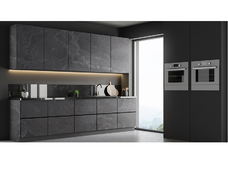 Laminado Greenlam para tope 5572-30 - Grey Marquina - Mate - 4X8 - Postformable