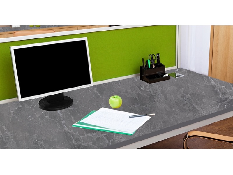 Laminado Greenlam para tope 5572-30 - Grey Marquina - Mate - 4X8 - Postformable